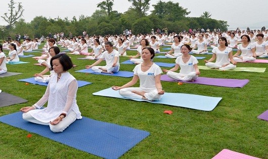 Sẽ có 10.000 người tham gia Ngày hội Quốc tế Yoga 2016.