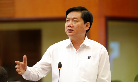 Bí thư Thành ủy TP HCM Đinh La Thăng.