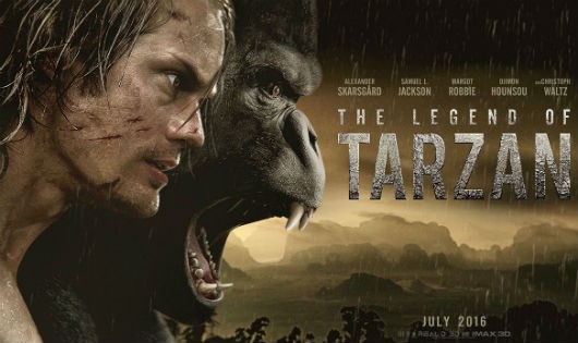 Áp phích phim The Legend of Tarzan .