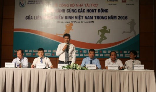 Đồng hành cùng các hoạt động Liên đoàn Điền kinh Việt Nam 2016.