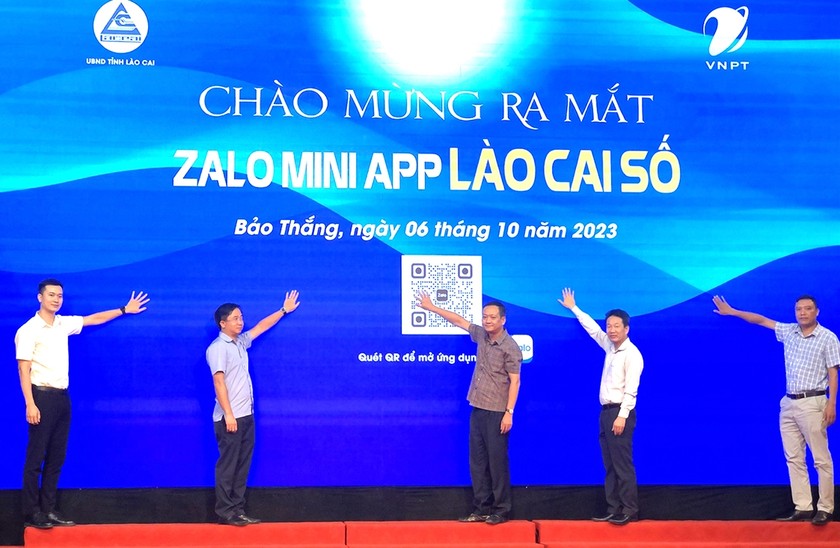 Ra mắt ứng dụng Lào Cai số trên mạng xã hội Zalo