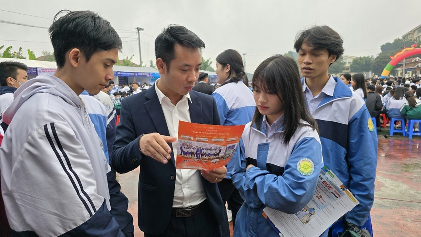 Lào Cai tổ chức Ngày hội Tư vấn hướng nghiệp, phân luồng năm 2024