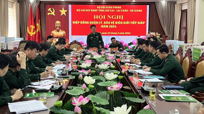 BĐBP tỉnh Lào Cai, Hà Giang, Lai Châu hiệp đồng bảo vệ biên giới tiếp giáp