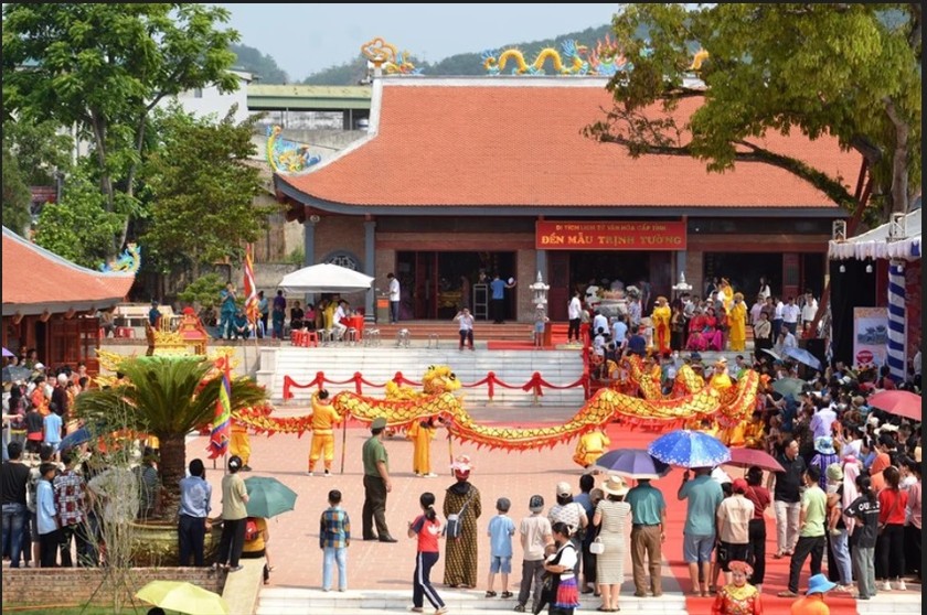 Bát Xát (Lào Cai): Khai hội đền Mẫu Trịnh Tường năm 2024