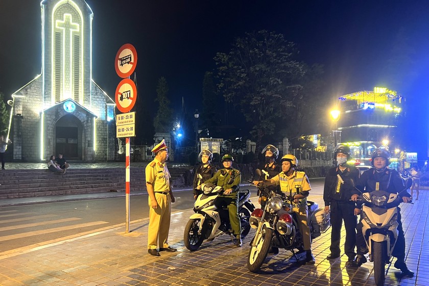 Lào Cai: Lập 65 biên bản vi phạm trật tự, an toàn giao thông ngày đầu ra quân