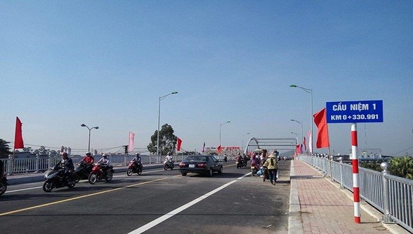 Cầu Niệm, cây cầu huyết mạch nối Trung tâm TP Hải Phòng với các quận, huyện khác