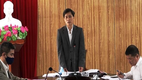 Thứ trưởng Bộ Tư pháp Nguyễn Khánh Ngọc kết luận tại buổi làm việc