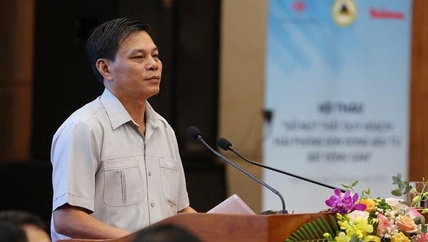 Chủ tịch UBND TP Hải Phòng Nguyễn Văn Tùng phát biểu tại hội thảo