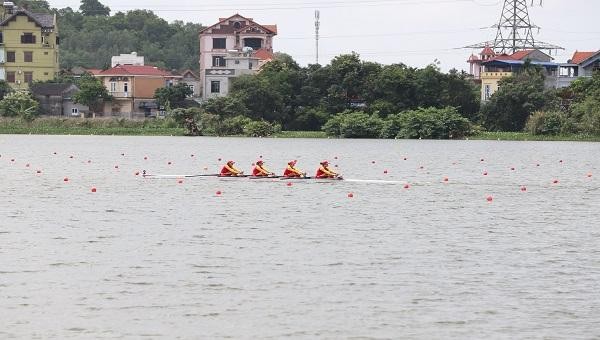 Một số hình ảnh của đội tuyển Rowing Việt Nam tại ngày thi đấu 10/5.