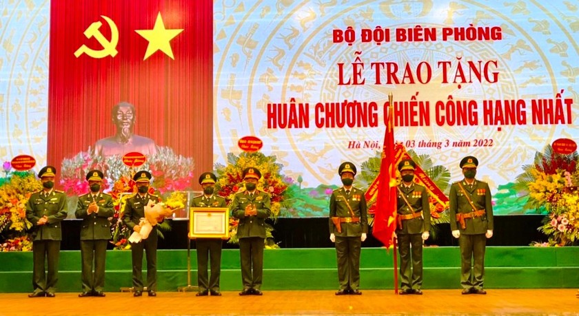 Thượng tướng Hoàng Xuân Chiến trao Huân chương Chiến công hạng Nhất tặng Cục Phòng chống ma túy và tội phạm, Bộ đội Biên phòng