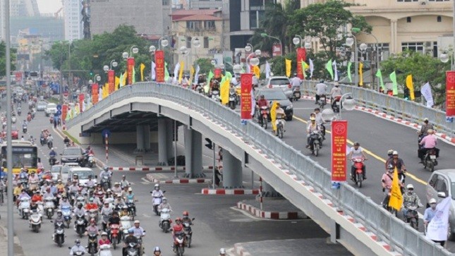 Sắp xây cầu vượt thứ 8 ở Hà Nội