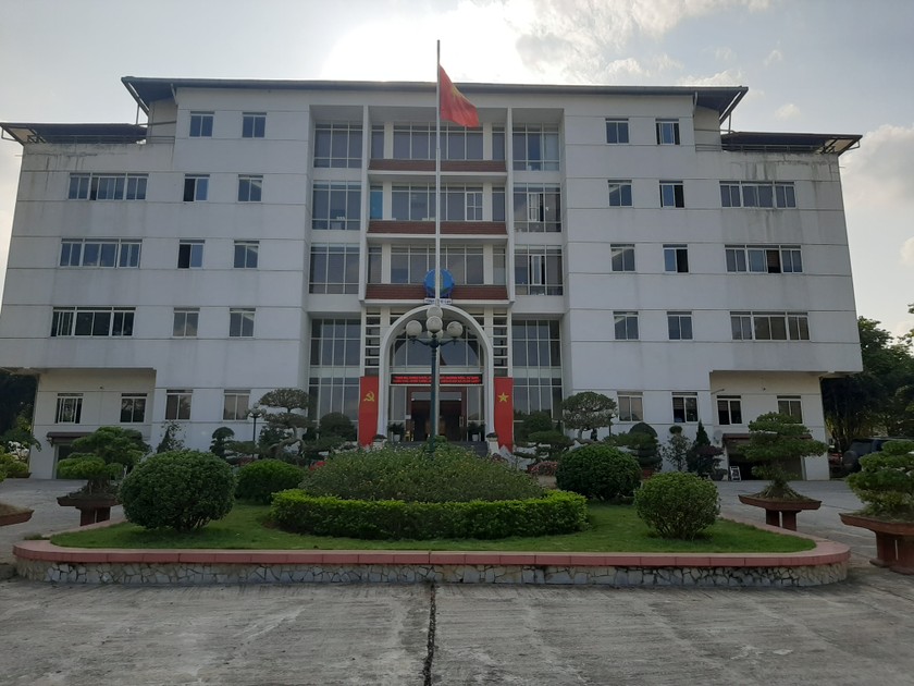 Trung tâm nước sạch và VSMT nông thôn tỉnh Lào Cai nằm trên tầng 5 tòa nhà này