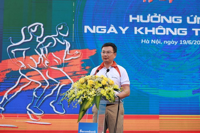 Ông Phạm Thanh Hà - Phó Thống đốc Ngân hàng Nhà nước phát biểu tại sự kiện