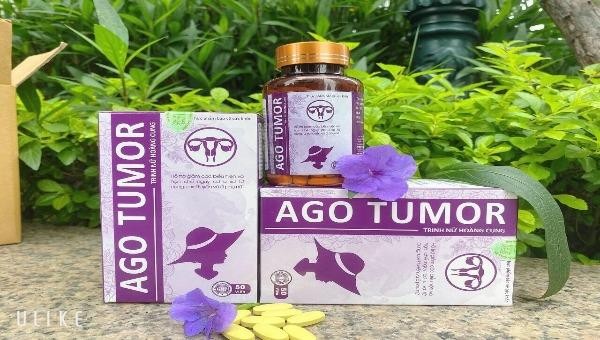 Ago Tumor là thực phẩm bảo vệ sức khoẻ, hỗ trợ giảm sự phát triển của u xơ, hỗ trợ giúp giảm các biểu hiện và hạn chế u xơ tử cung, u xơ tuyến vú ở phụ nữ.