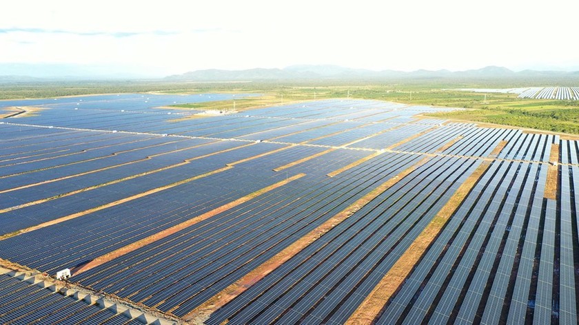 Nhà máy điện mặt trời Xuân Thiện - Ea Súp với gần 2 triệu tấm pin mặt trời (Nguồn ảnh - Daklak.gov.vn)