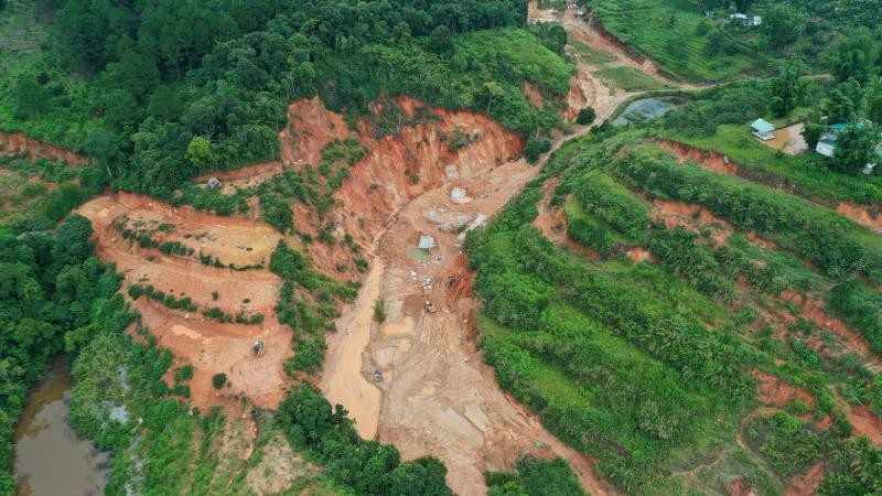 Lâm Đồng đang quyết liệt chấn chỉnh hoạt động khai thác khoáng sản.