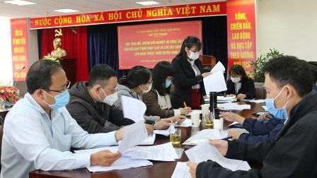 Sở Tư pháp Lâm Đồng họp trao đổi nghiệp vụ về công tác rà soát văn bản QPPL.