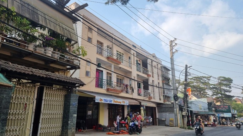 Một khu nhà ở xã hội ở Đà Lạt, Lâm Đồng.