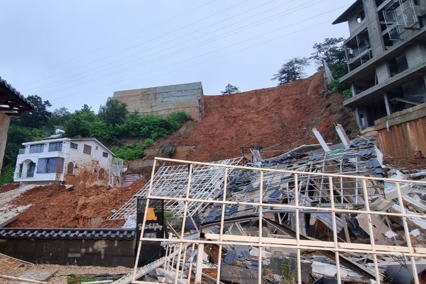 Năm 2023, Lâm Đồng là một trong những địa phương chịu ảnh hưởng nặng nề do sạt trượt đất gây ra.