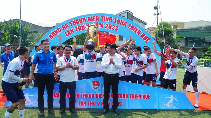 Huyện Đoàn Quảng Điền tiếp tục vô địch