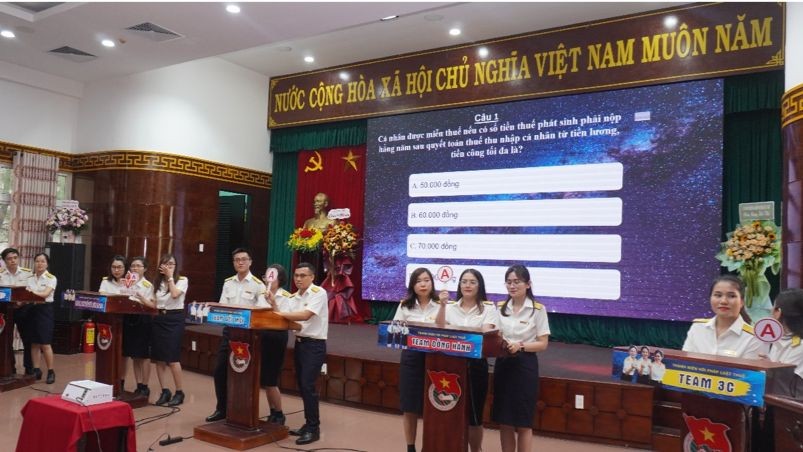 Cuộc thi đã tạo ra sân chơi lành mạnh, bổ ích cho đoàn viên thanh niên Đoàn cơ sở Cục Thuế tỉnh Thừa Thiên Huế.