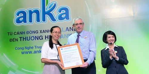 Sữa Anka - kết quả của sự hợp tác giữa Tập đoàn Kerry (Ireland) và Tập đoàn Nova (Việt Nam) 