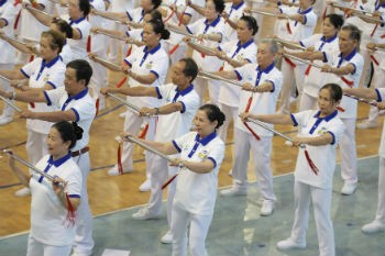 TP.Hồ Chí Minh: Tổ chức giải thi đấu thể dục dưỡng sinh cho người cao tuổi