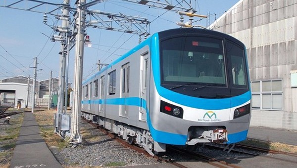 Tàu Metro số 1 được vận hành thử tại Nhật Bản.