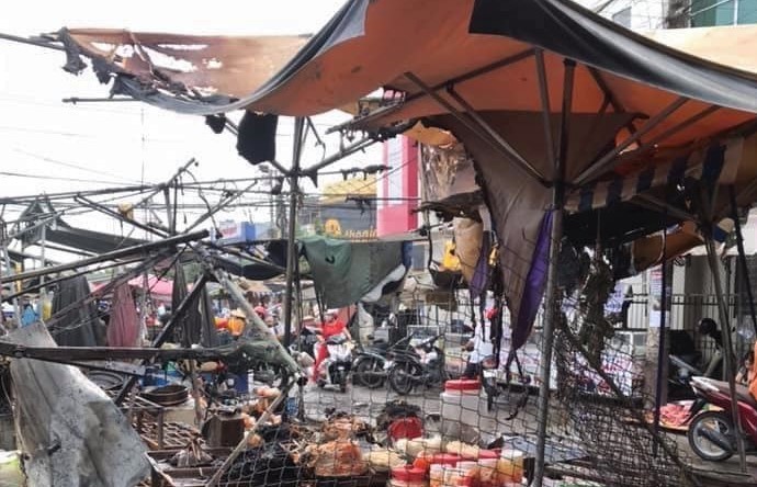 'Bà hỏa tấn công', chợ Rạch Sỏi thiệt hại lớn