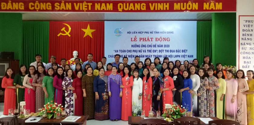 Trên 1 tỷ đồng thực hiện chủ đề 'An toàn cho phụ nữ và trẻ em' ở Kiên Giang