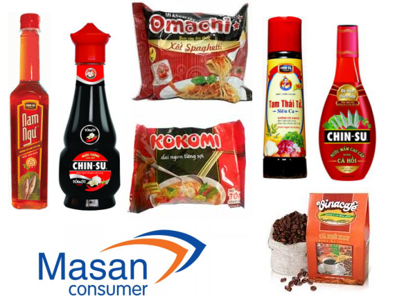 Masan là đơn vị dẫn đầu trong nhiều lĩnh vực thực phẩm và đồ uống