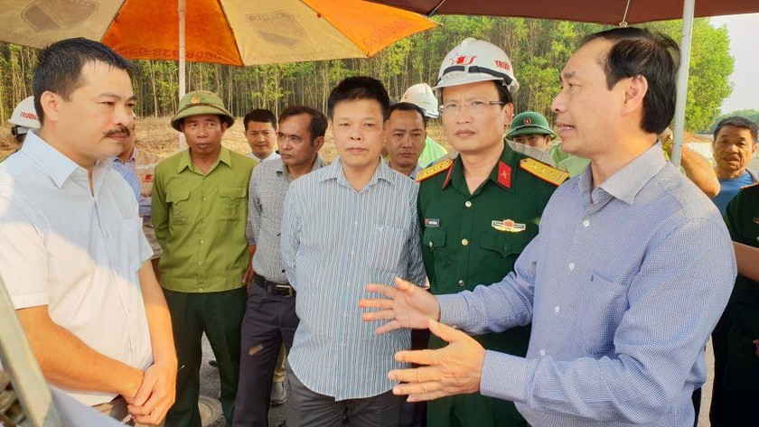 Thứ trưởng Lê Đình Thọ nhắc nhở nhiều đơn vị tại Dự án La Sơn - Túy Loan