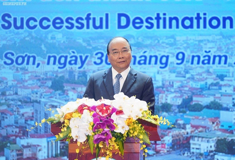 Thủ tướng đánh giá Lạng Sơn có địa kinh tế thuận lợi để các nhà đầu tư đến làm ăn
