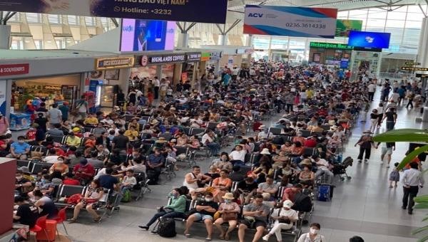 Khoảng 80.000 hành khách hàng không nội địa đang có nhu cầu rời khỏi Đà Nẵng (ảnh minh họa)