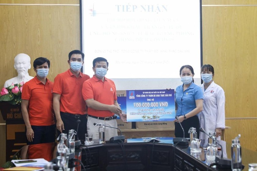 PVEP hỗ trợ tỉnh Bắc Giang