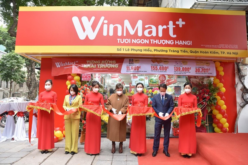Cửa hàng WinMart+ nhượng quyền tại số 1 Lê Phụng Hiểu, Hà Nội
