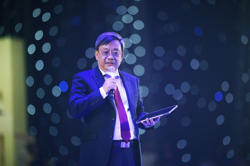 Tiến sĩ Nguyễn Đăng Quang, Chủ tịch HĐQT Masan Group chia sẻ tại sự kiện.