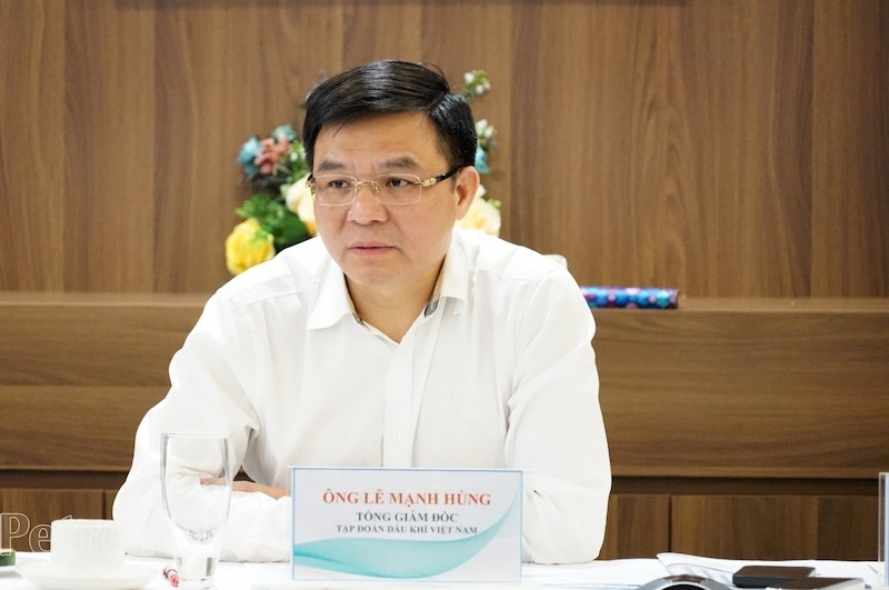 Tân chủ tịch PVN Lê Mạnh Hùng
