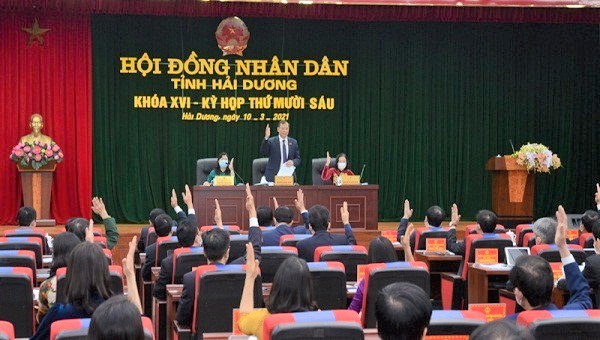 Hai giám đốc sở trúng cử chức danh Phó Chủ tịch UBND tỉnh Hải Dương với số phiếu tín nhiệm cao..