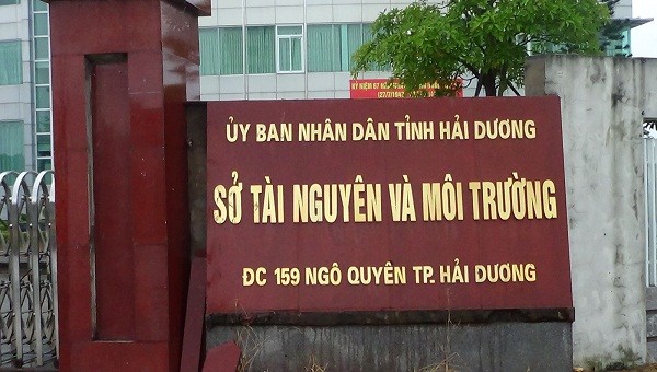 Sở TM&MT tỉnh Hải Dương cảnh báo tình trạng giả mạo cán bộ Sở để bán tài liệu.