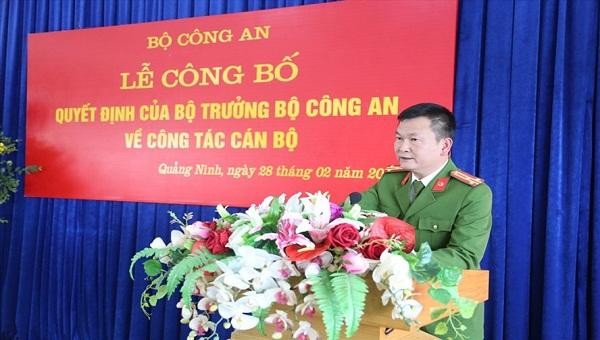 Thượng tá Bùi Quang Bình được bổ nhiệm giữ chức Giám đốc Công an tỉnh Hải Dương