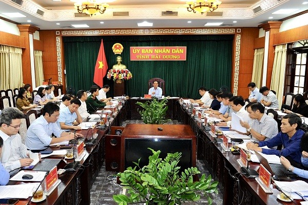 Ngày 30/10, UBND tỉnh Hải Dương tổ chức phiên họp thường kỳ tháng 10 để nghe và cho ý kiến vào một số nội dung quan trọng