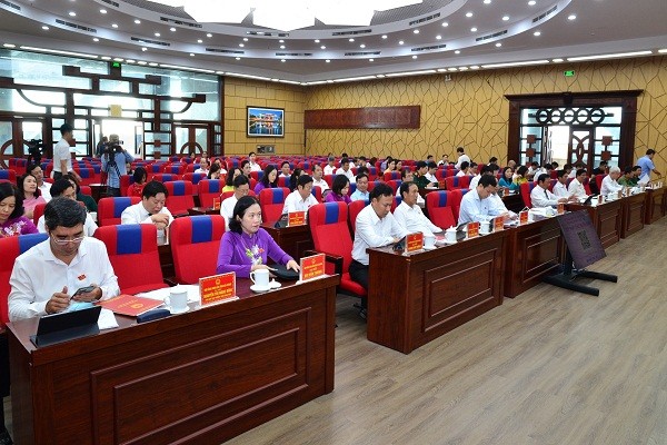 Các đại biểu dự Kỳ họp thứ 17 HĐND tỉnh Hải Dương khóa XVII