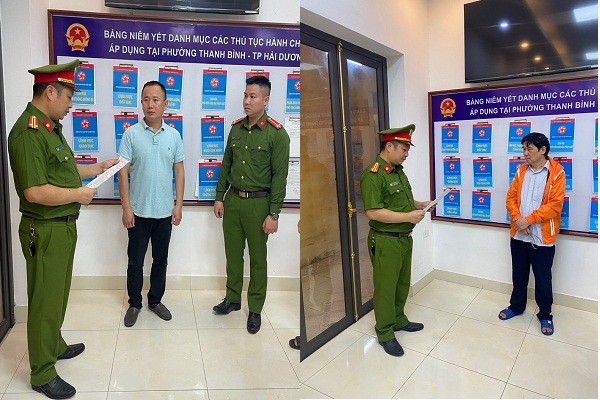 Tháng 3/2023, Cơ quan Cảnh sát điều tra công bố lệnh bắt đối với bị can Quách Văn Hưng và Trần Văn Tuấn.