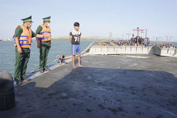  Kiên quyết ngăn chặn hành vi vận chuyển cát trái phép trên biển ở Bà Rịa -Vũng Tàu