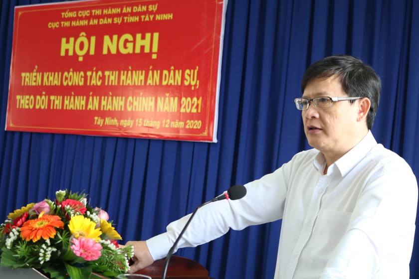 Thứ trưởng Bộ Tư pháp Mai Lương Khôi:  "Tây Ninh cần khẩn trương triển khai toàn diện công tác THADS ngay từ đầu năm”