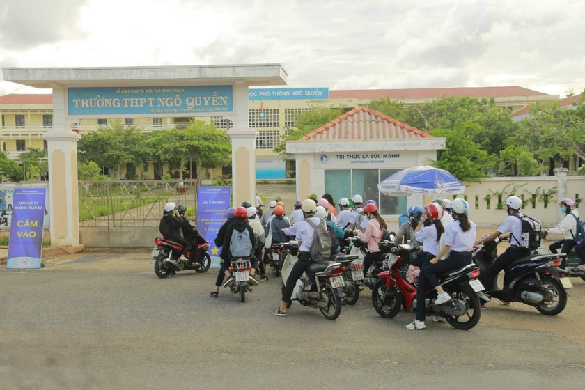 Điểm thi Trường THPT Ngô Quyền thuộc huyện đảo Phú Quý tỉnh Bình Thuận.