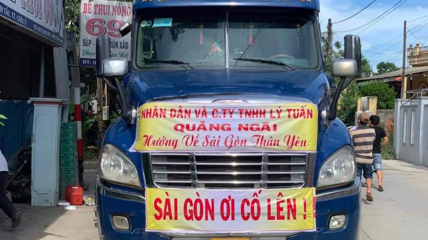 Những chuyến xe chở yêu thương hướng về Sài Gòn