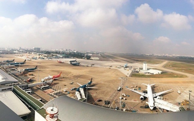 Cảng hàng không Tân Sơn Nhất chi 182 tỷ nâng cấp 2 bến đỗ máy bay