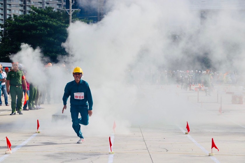 Hội thi thể thao nghiệp vụ chữa cháy và cứu nạn, cứu hộ tại TP Vũng Tàu